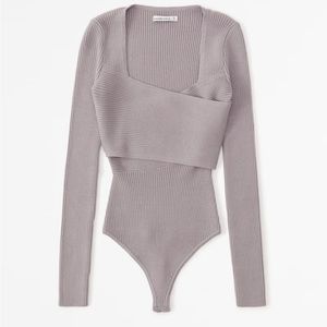 Abercrombie LuxeLoft Wrap Bodysuit